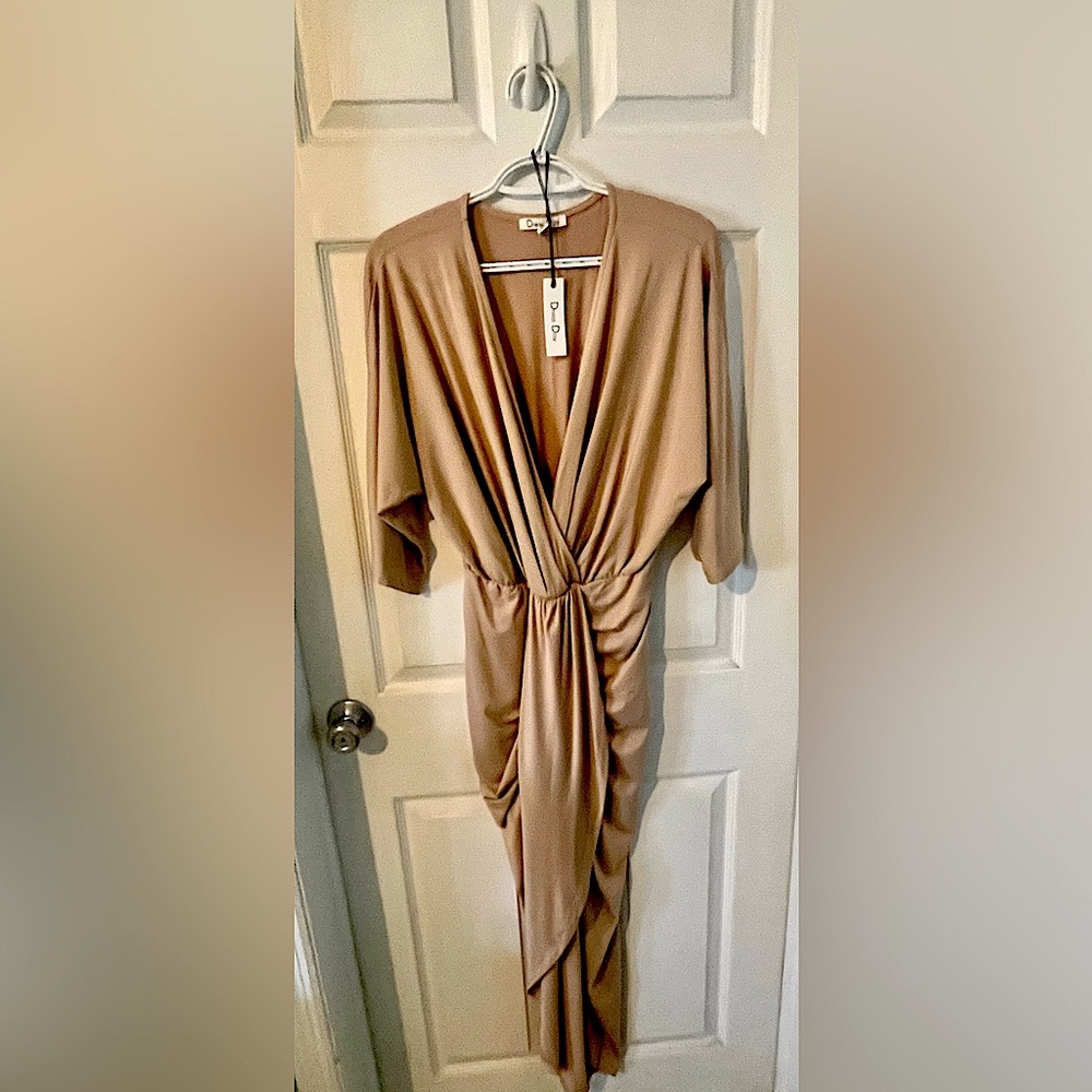 Gorgeous tulip style midi, high low dress from Baltic Born